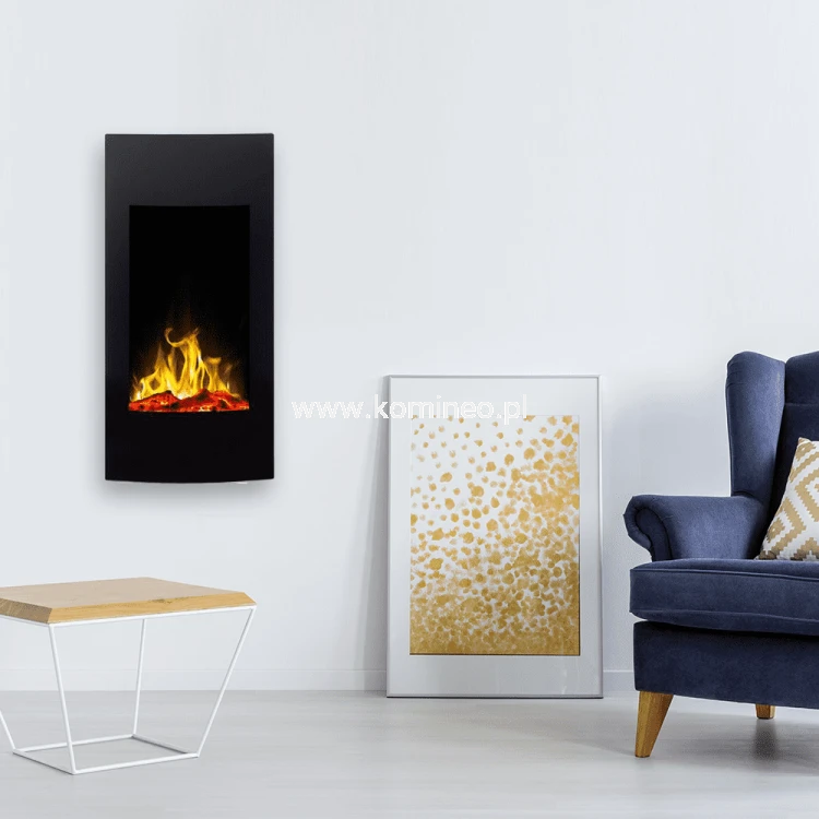 Kominek elektryczny AFLAMO MERCURY aranżacja