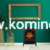 Wolnostojący kominek elektryczny AFLAMO HOOVER  aranżacja