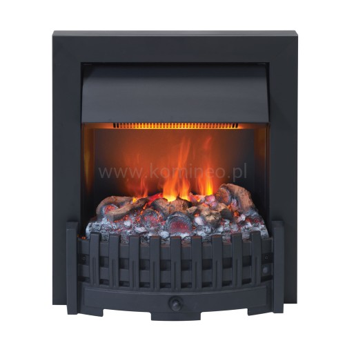 DIMPLEX DANVILLE czarny Optimyst Kominek elektryczny 3D do zabudowy