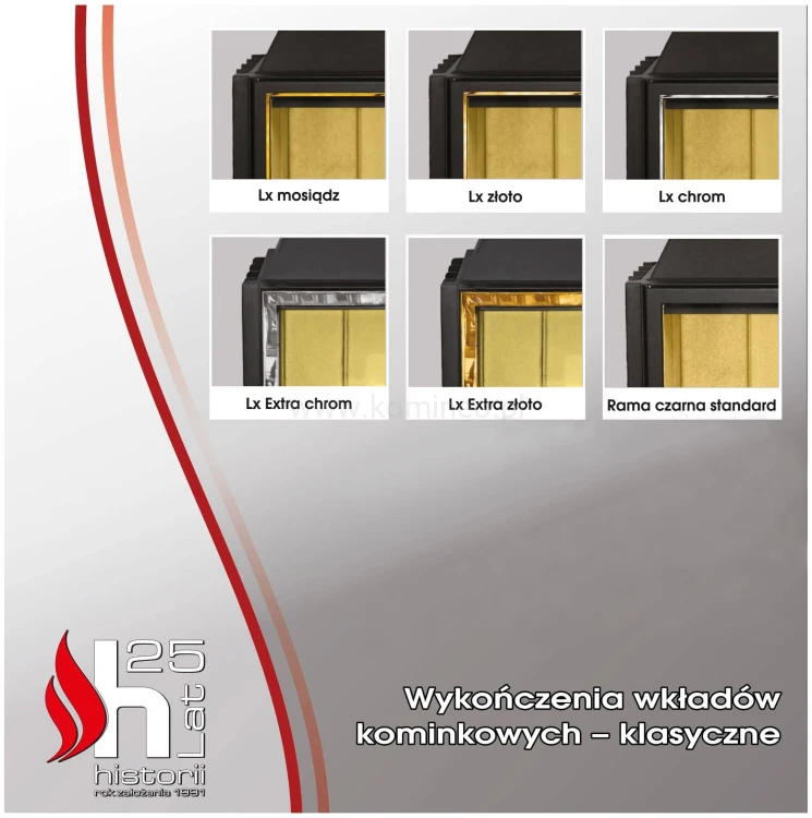 Wykończenie drzwiczek wkładów HAJDUK