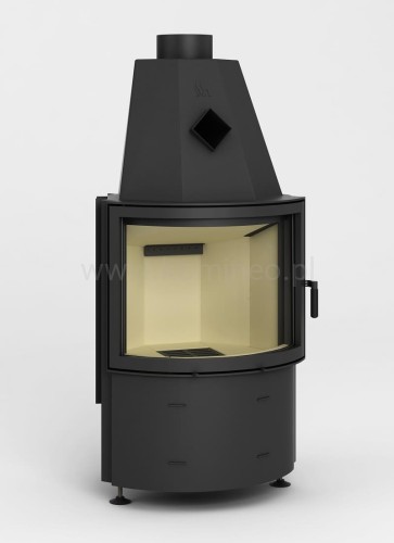 HAJDUK PRISMA KR Wkład kominkowy panoramiczny