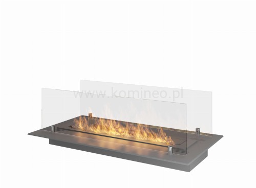 Biokominek do zabudowy INFIRE INSERT 600 mm inox