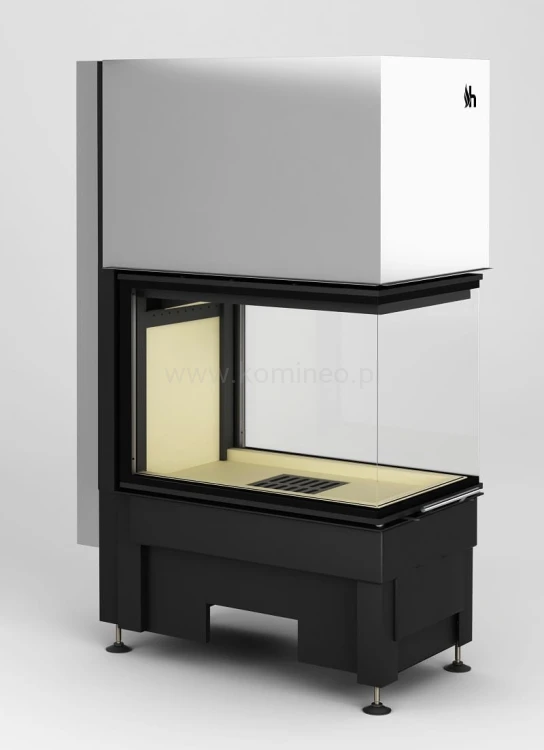 HAJDUK VOLCANO 3PLUh Wkład kominkowy trójstronny