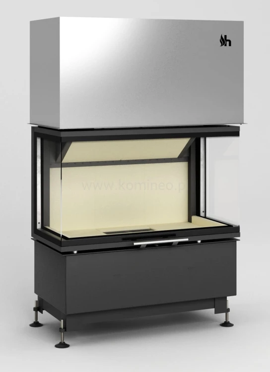 HAJDUK VOLCANO 3BTh Wkład kominkowy trójstronny