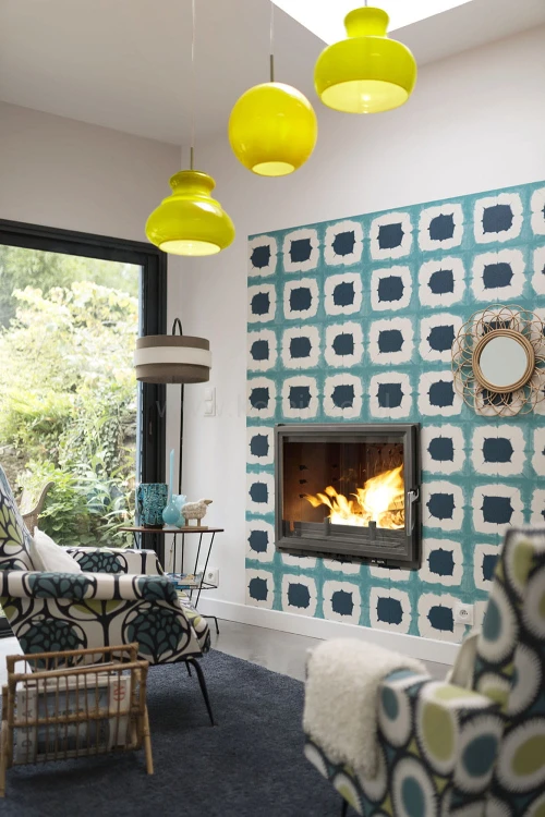 Wkład kominkowy INVICTA 9270-85 aranżacja