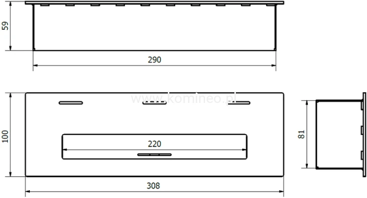 Biopalenisko AFLAMO Palnik 31 schemat