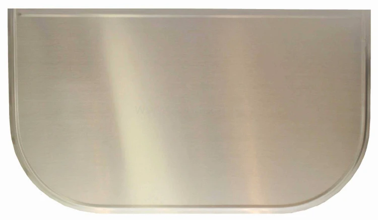 ArtFuego BL-007-N Blacha przed kominek ze stali nierdzewnej, 500x800