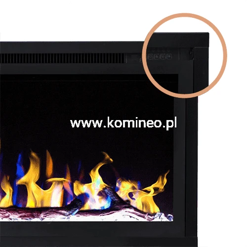 Kominek elektryczny AFLAMO ROYAL 42 ramka