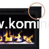 Kominek elektryczny AFLAMO ROYAL 50 ramka,