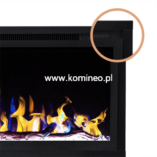 Kominek elektryczny AFLAMO ROYAL 50 ramka,