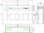 Kominek elektryczny AFLAMO MAJESTIC 26 schemat