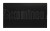 ArtFuego BL-014-CZ-K Blacha przed kominek ze stali (czarna matowa), 600x1000