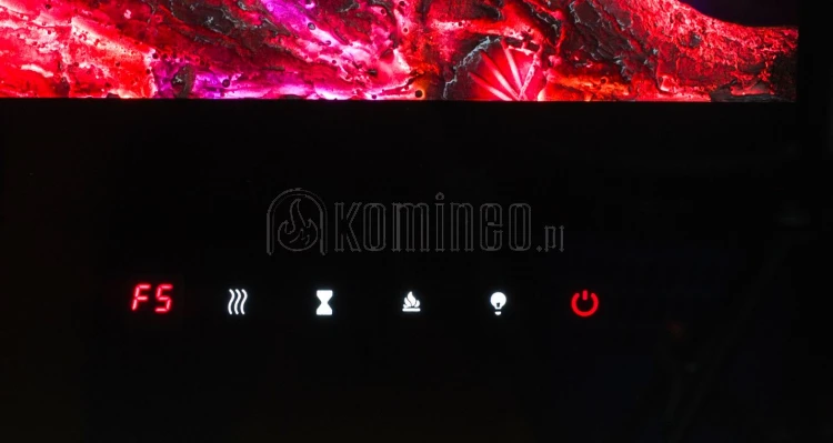 Kominek elektryczny AFLAMO MAJESTIC 50 panel