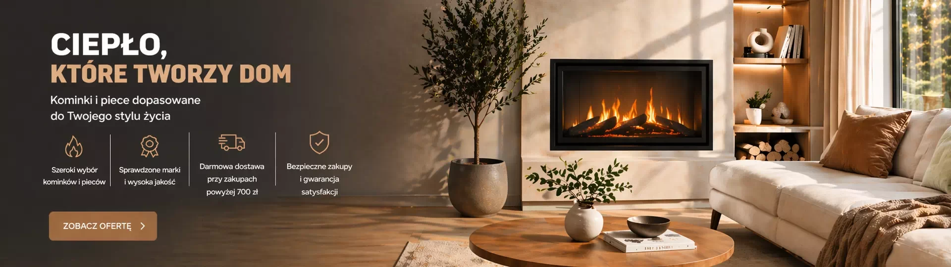 KOMINEO.pl - biokominki, kominki elektryczne, piece żeliwne, paleniska ogrodowe, akcesoria kominkowe