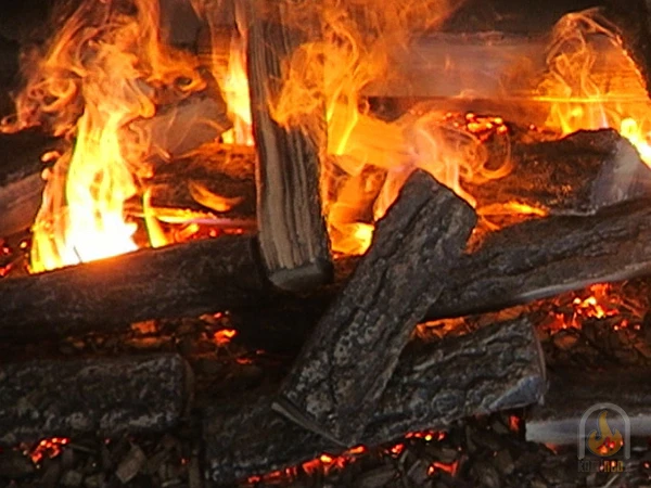 Efekt płomienia w kominku DIMPLEX TRITON