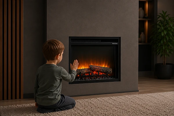 Bezpieczny płomień w DIMPLEX XHD OPTIFLAME
