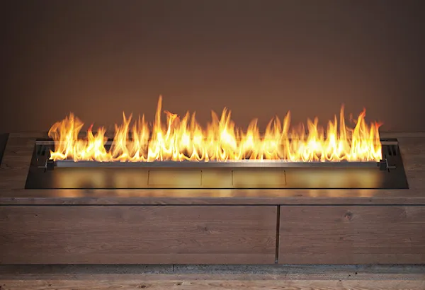 INFIRE BURNER ETRONIC 1200 - biokominek stworzony do zabudowy