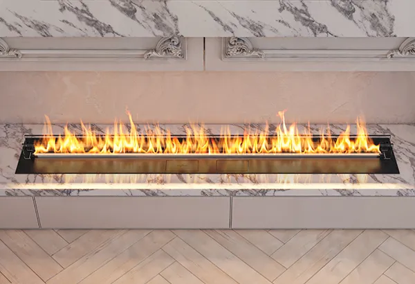INFIRE BURNER ETRONIC 1700 - biokominek stworzony do zabudowy