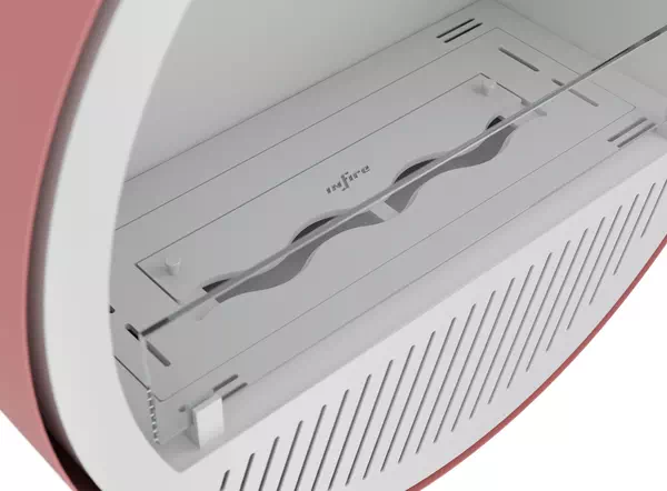 Szyba INFIRE INCYRCLE SLIM LINE RÓŻOWO-BIAŁY