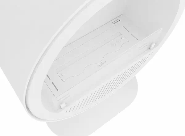 Biokominek INFIRE INCYRCLE /STAND SLIM LINE BIAŁY - palnik zlicowany z obudową