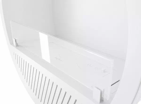 Szyba INFIRE INCYRCLE STAND SLIM LINE BIAŁY