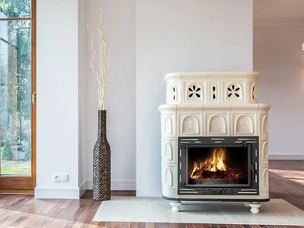 Kominek żeliwny KAWMET W9 (9,8 kW) ECO